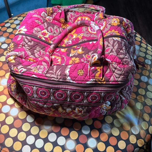 Vera Bradley three piece travel tote purse and wallet set - Picture 3 of 16